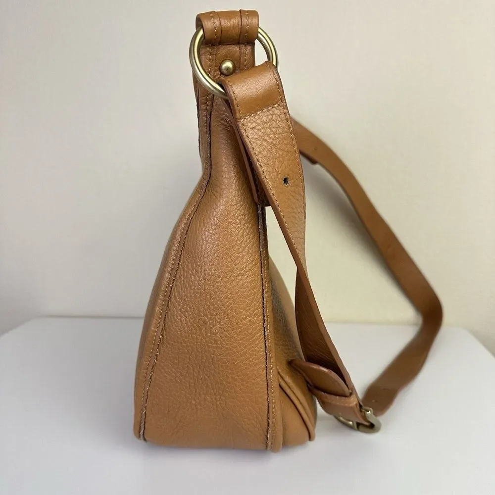 GiGi New York Jackson Leather Saddle Bag Boho Casual‎ Minimalist Cottagecore